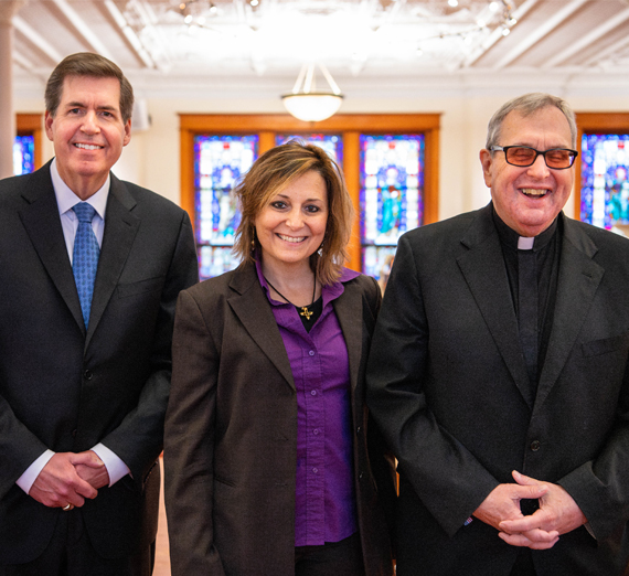 A selfie of Katia Passerini, Arturo Pagan and their son Diego.